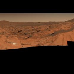 Capturan una impresionante panorámica del cielo de Marte