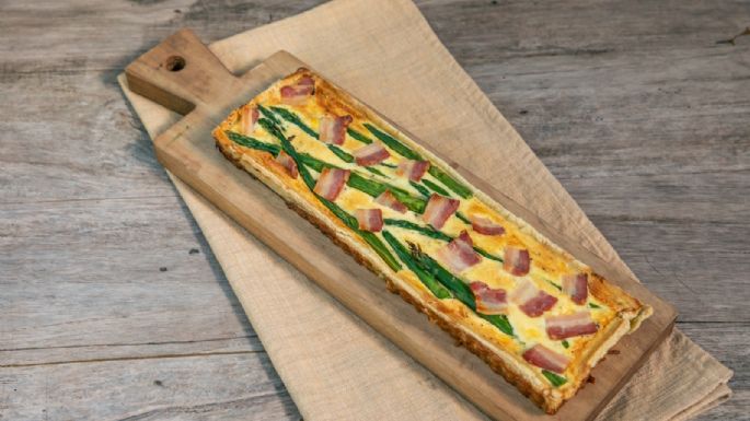 Tarta de espárragos para disfrutar