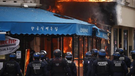 Más de 540 detenidos durante las protestas en Francia
