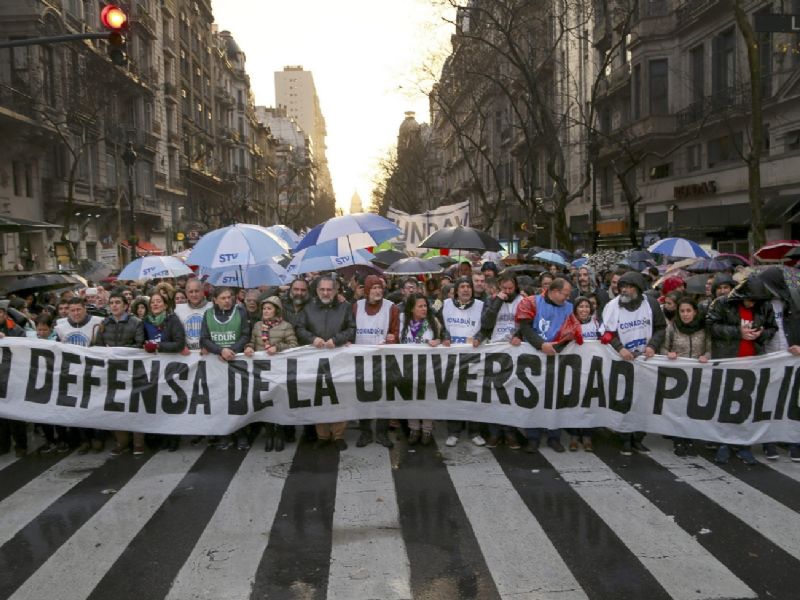 Nuevo paro universitario ante el reclamo de la Ley de Financiamiento