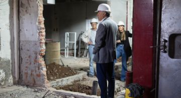 Tenso cruce entre Cornejo y gremialistas de ATE en el Hospital Notti