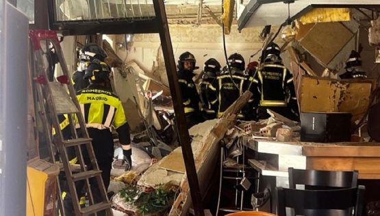 Una explosión en Madrid dejó al menos 25 heridos