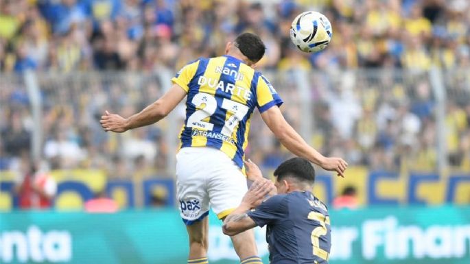Golazo olímpico de Di María y Rosario Central y Boca empataron 1 a 1