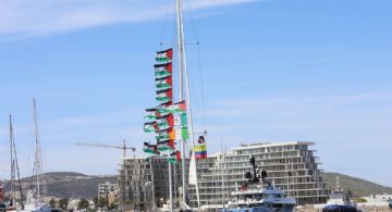 La Flotilla Global Sumud denunció a Israel por violar el espacio aéreo y la soberanía de Túnez