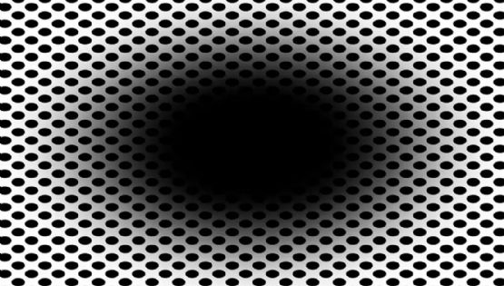 La ciencia detrás de la hipnotizante ilusión óptica del agujero negro