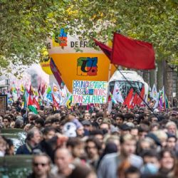 Jornada de protestas en Francia contra los recortes presupuestarios