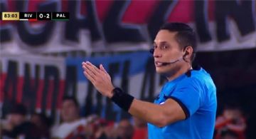El "Baiteo" del árbitro que dirigió River-Palmeiras