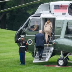 El helicóptero en el que viajaba Donald Trump sufrió problemas técnicos