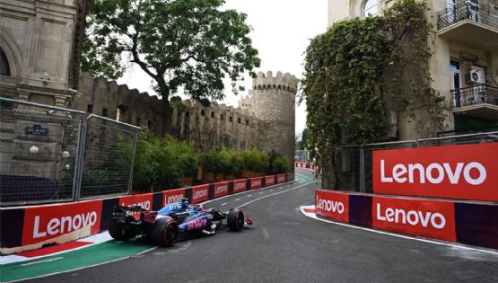 Colapinto no pudo salir del fondo en  Azerbaiyán