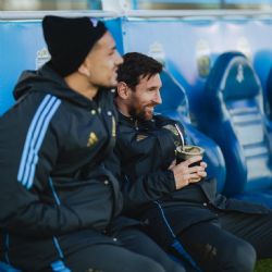 La Selección argentina ya se entrenó en Ezeiza