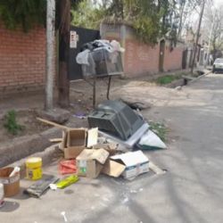 Alerta sanitaria en Las Heras: la calle Bombal se transformó en un "nido de ratas"