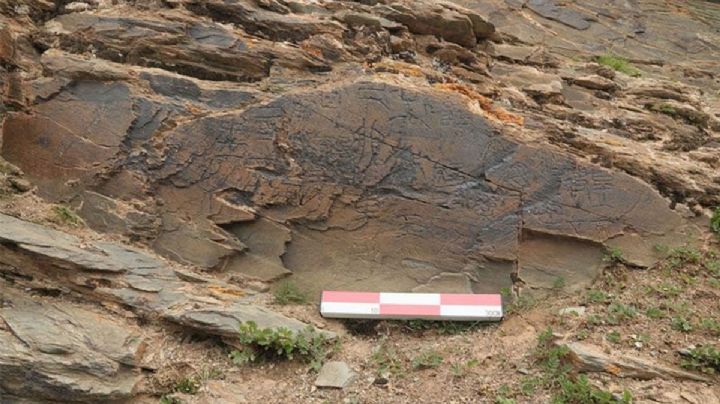 La única piedra grabada conocida de la dinastía Qin