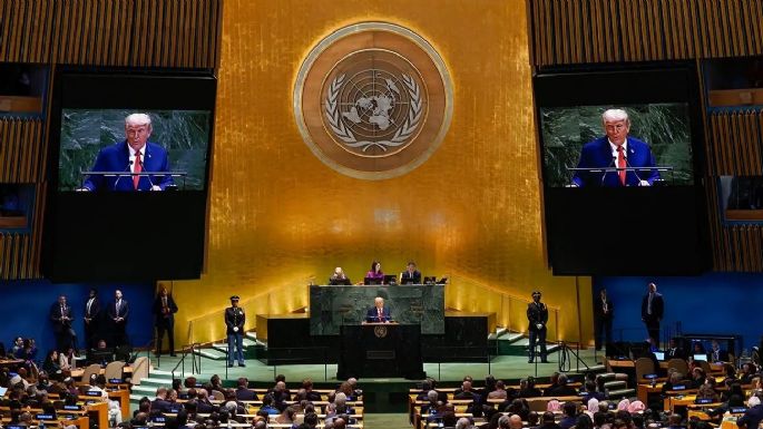Trump atacó a la ONU en su discurso ante la Asamblea General