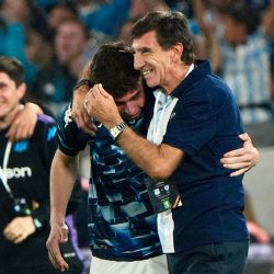 Gustavo Costas convocó un banderazo para el plantel de Racing