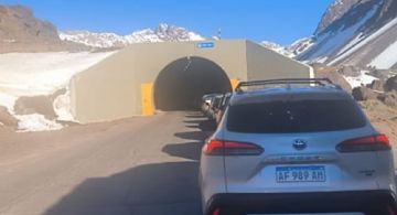 Demoras y caos en Los Libertadores: cortes en alta montaña