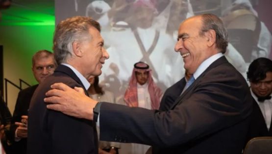 Francos se mostró con Mauricio Macri en sus redes sociales