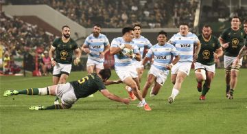 Los Pumas cayeron estrepitosamente ante Sudáfrica