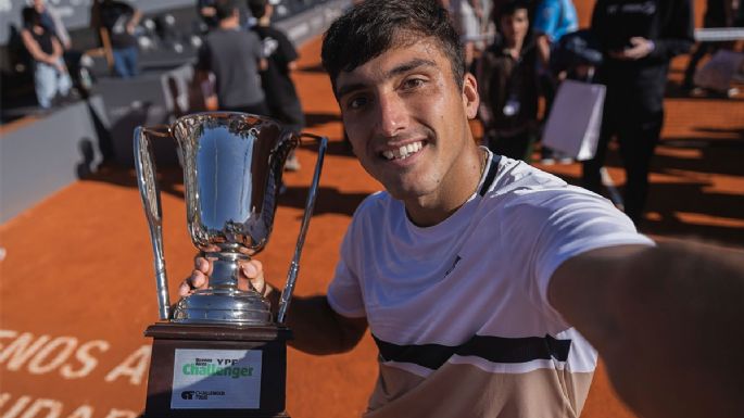 Román Burruchaga se quedó con el Challenger de Buenos Aires