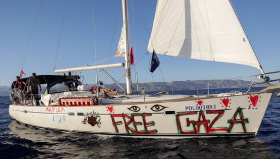 La flotilla humanitaria se acerca peligrosamente a Gaza