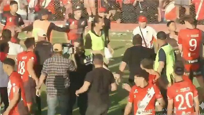 Lamentables incidentes tras la derrota de Maipú ante Colegiales