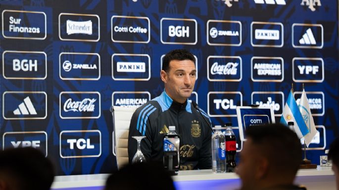 Scaloni: "Será un partido muy emotivo"