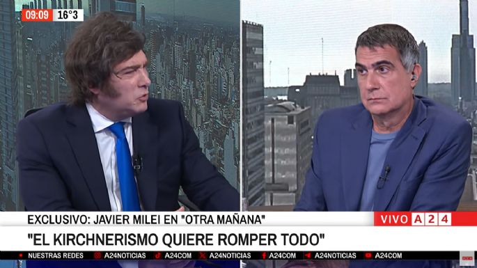 Javier Milei habló del supuesto vínculo de José Luis Espert con narcos