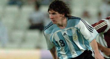 Messi y sus 20 años en la Selección