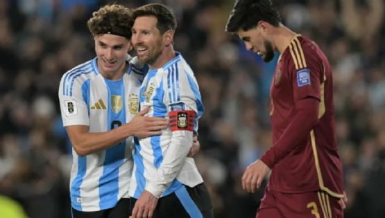 Con dos goles, Messi le dio el triunfo a la Argentina y se despide de la Selección en el país