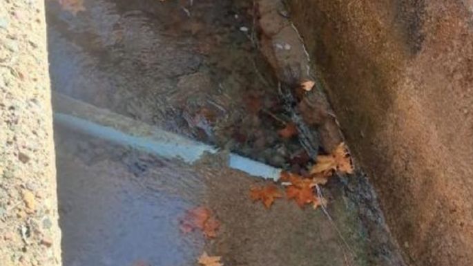 Luján de Cuyo: vecinos reclaman por una fuga de agua que lleva años sin solución