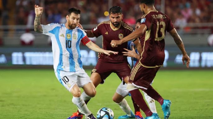 Con dos goles, Messi le dio el triunfo a la Argentina y se despide de la Selección en el país