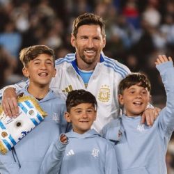 El dulce posteo de Antonela Roccuzzo tras el partido de la Selección