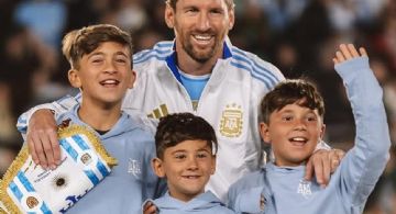 El dulce posteo de Antonela Roccuzzo tras el partido de la Selección