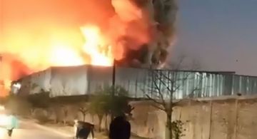 El incendio en la Feria de Guaymallén fue intencional