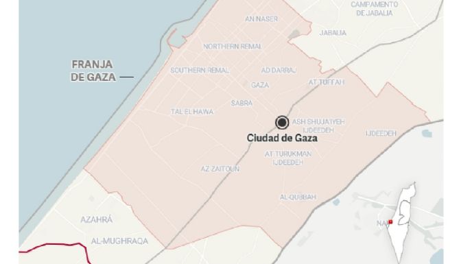 Netanyahu le pidió a la población de Ciudad de Gaza que se vaya “ahora”