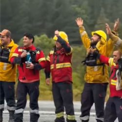 La lluvia trajo alivio a los incendios en Chubut pero sigue la alerta