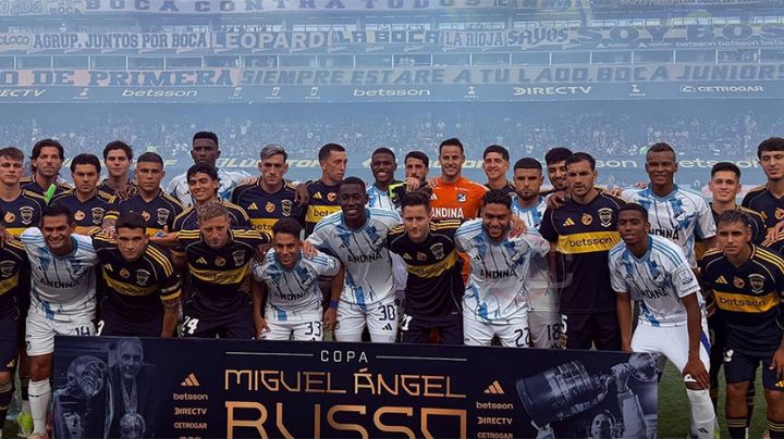 La Copa Miguel Ángel Russo para los dos tras el empate de Boca y Millonarios