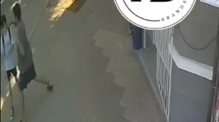 Un hombre le pegó una trompada a un niño desconocido en la calle