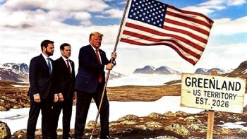 Trump subió una imagen conquistando Groenlandia y genera alarma