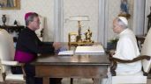 Foto ilustrativa de la nota titulada: El papa León XIV recibió al arzobispo de Buenos Aires Jorge García Cuerva en el Vaticano