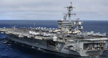 Un portaaviones estadounidense llegó a Medio Oriente