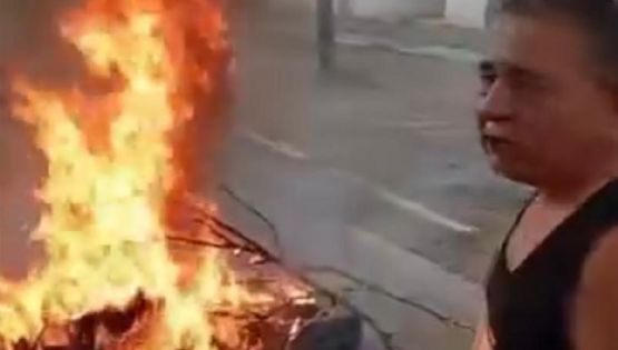 Arde Guaymallén: vecinos del Callejón Antonelli cortan el tránsito y exigen seguridad al Intendente