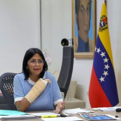 Delcy  Rodríguez encabezó su primera reunión de gabinete y envió “un mensaje" a Estados Unidos