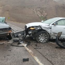 Un hombre murió tras un impresionante choque frontal en la ruta 7