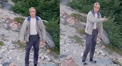 Un vecino de El Calafate encontró a turistas extranjeros haciendo una fogata en el bosque 