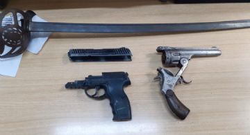 Recuperaron el sable había sido robado en el Campo Histórico El Plumerillo 