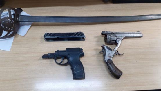 Recuperaron el sable había sido robado en el Campo Histórico El Plumerillo 