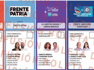 Atención: así es la boleta de candidatos para Luján de Cuyo