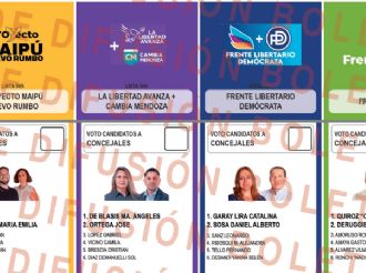 Atención: así es la boleta de candidatos para Maipú