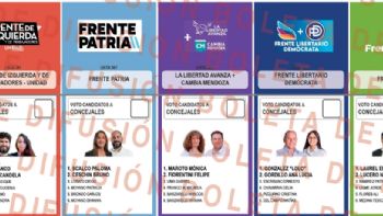 Atención: así es la boleta de candidatos para Luján de Cuyo