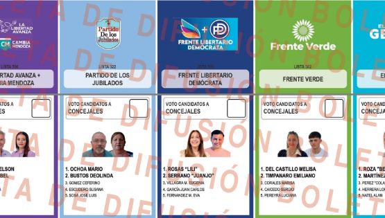 Atención: así es la boleta de candidatos en La Paz
